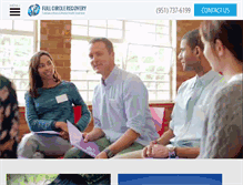 Tablet Screenshot of fullcirclerecovery.com